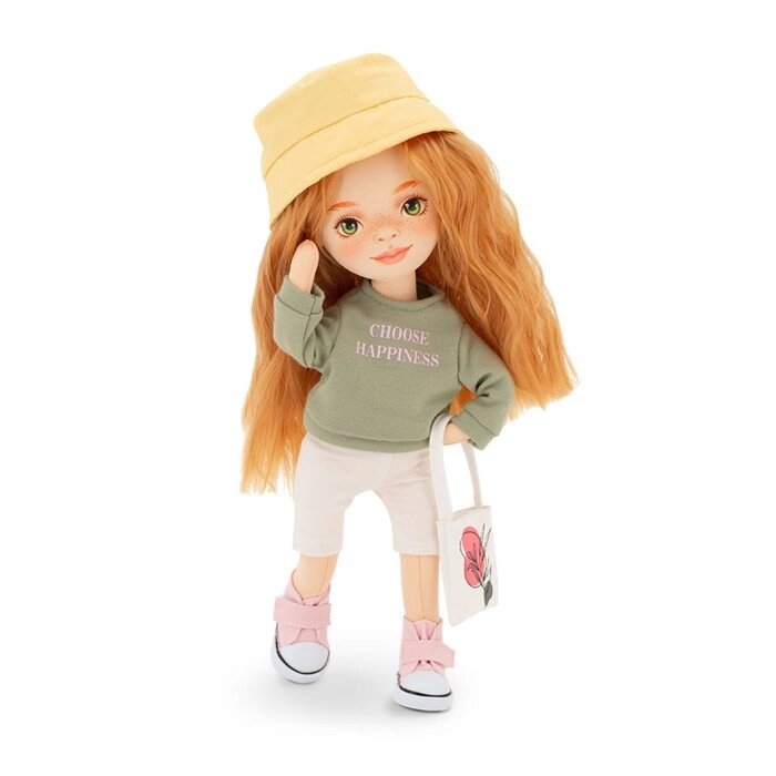 Мягкая кукла Sunny «В зелёной толстовке», 32 см, серия: Спортивный стиль от компании Интернет - магазин Flap - фото 1