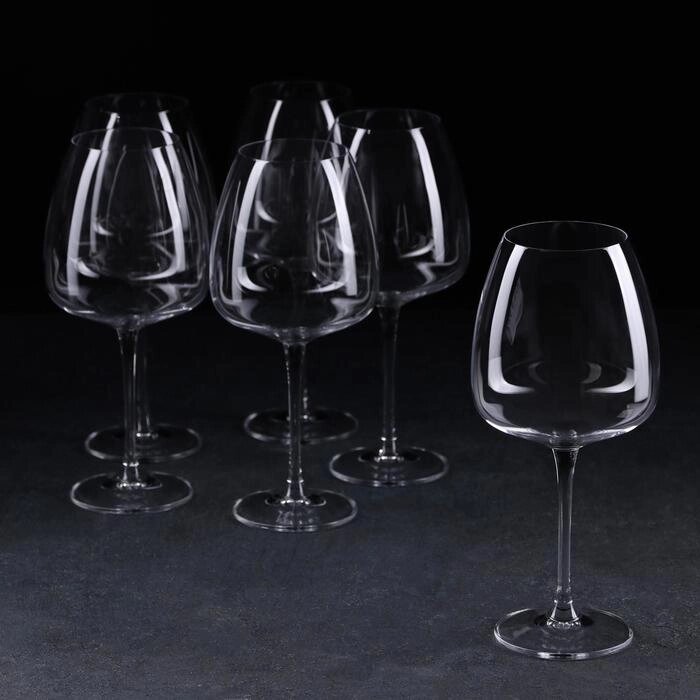 Набор бокалов для вина Anser, 440 мл, 6 шт от компании Интернет - магазин Flap - фото 1