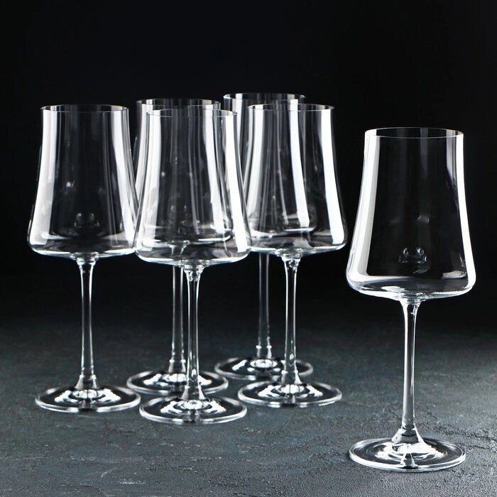 Набор бокалов для вина «Экстра», 460 мл, 6 шт от компании Интернет - магазин Flap - фото 1