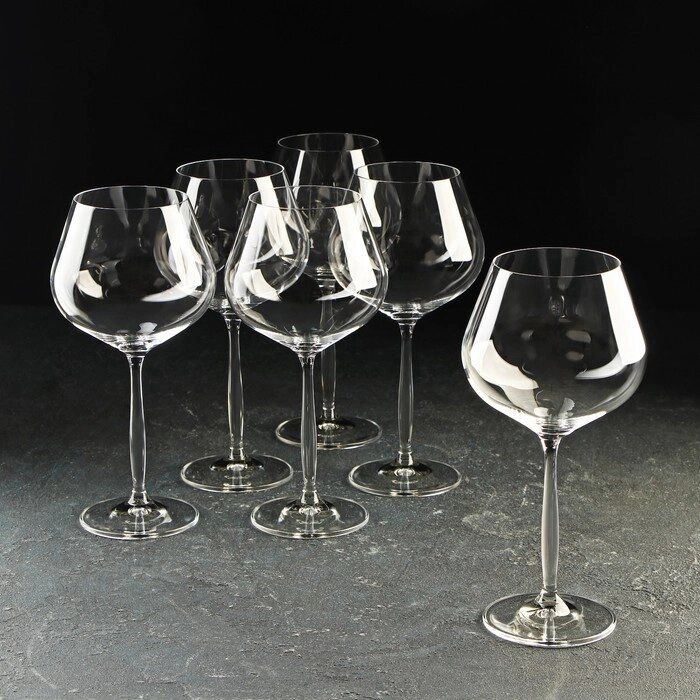 Набор бокалов для вина «Синди», 570 мл, 6 шт от компании Интернет - магазин Flap - фото 1