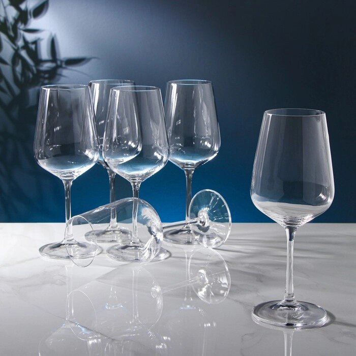 Набор бокалов для вина Strix, 450 мл, 6 шт от компании Интернет - магазин Flap - фото 1