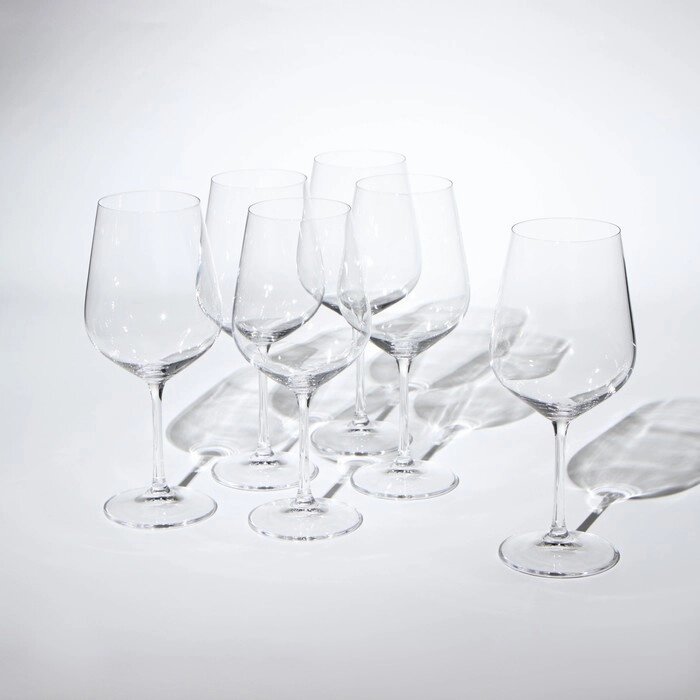 Набор бокалов для вина Strix, 580 мл, 6 шт от компании Интернет - магазин Flap - фото 1