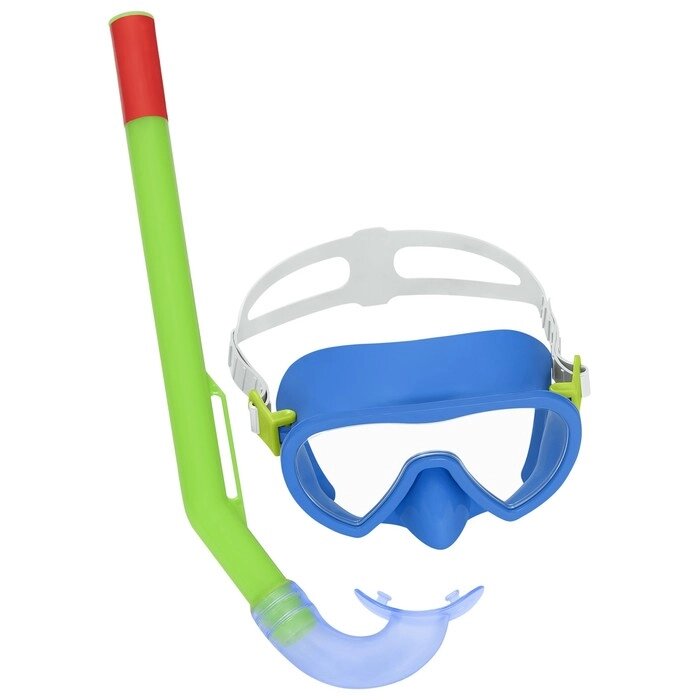 Набор для плавания Essential Lil' Glider: маска, трубка, от 3 лет, обхват 48-52 см, цвет МИКС, 24036 Bestway от компании Интернет - магазин Flap - фото 1