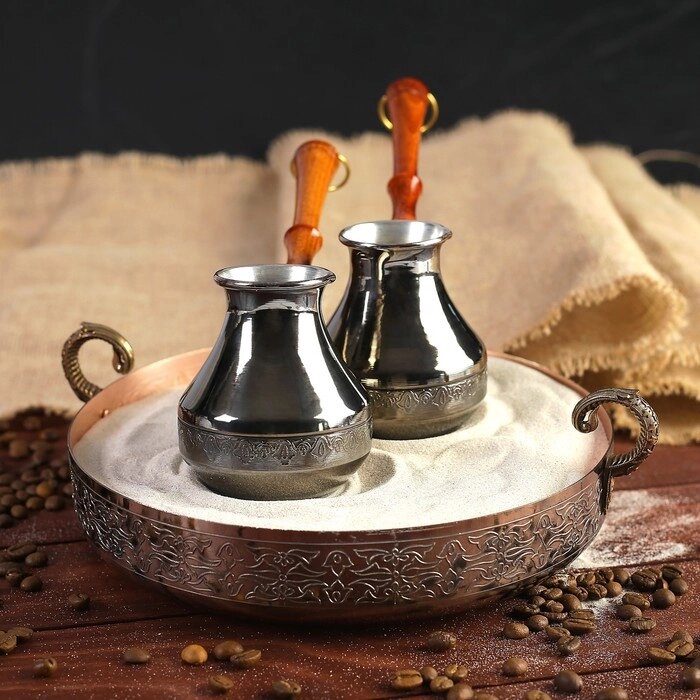 Набор для приготовления кофе на песке "Восточный" от компании Интернет - магазин Flap - фото 1