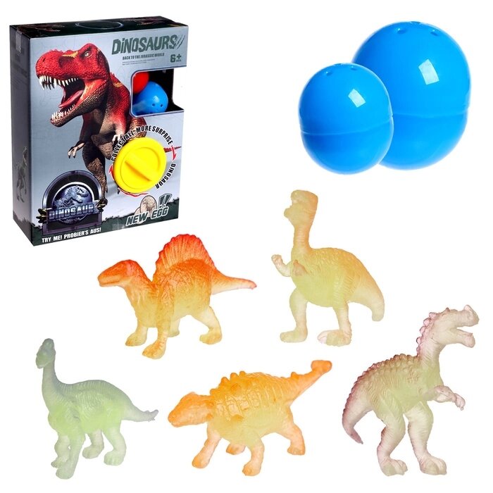 Набор игрушек-сюрпризов в шаре «Динозавр» от компании Интернет - магазин Flap - фото 1