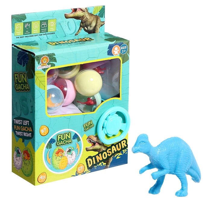 Набор игрушек-сюрпризов в шаре «Динозаврики» от компании Интернет - магазин Flap - фото 1