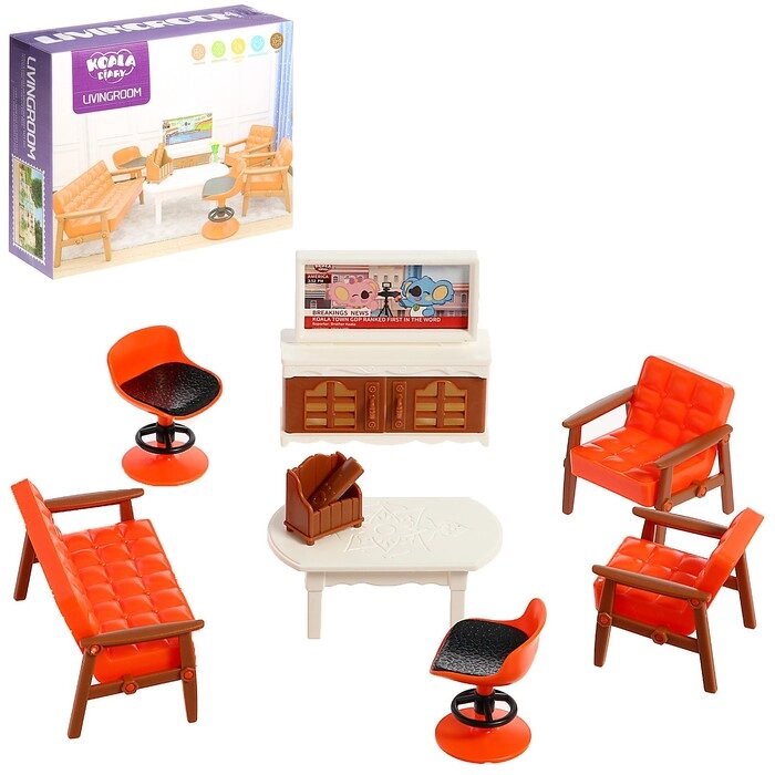 Набор мебели для кукол «Милый Дом» от компании Интернет - магазин Flap - фото 1