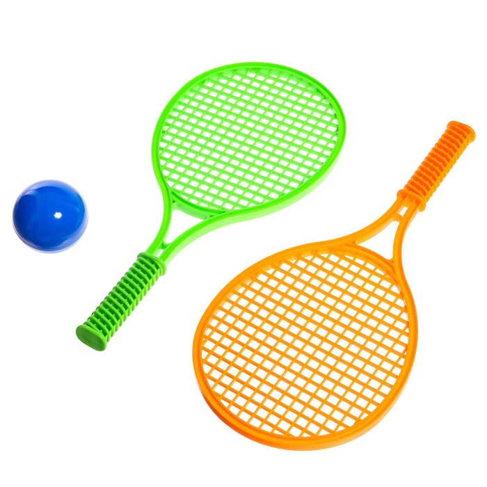 Набор ракеток «Большой Теннис», 2 ракетки, шарик от компании Интернет - магазин Flap - фото 1