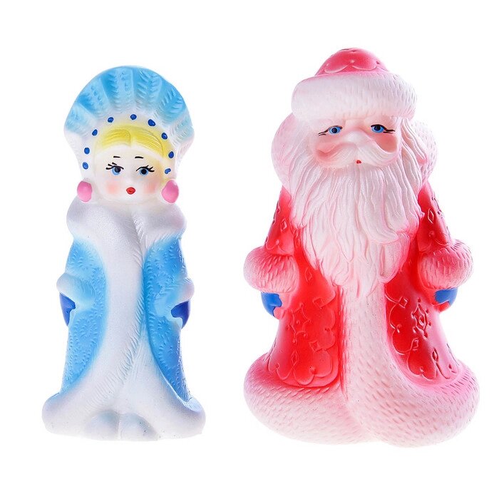 Набор резиновых игрушек «Рождество», МИКС от компании Интернет - магазин Flap - фото 1