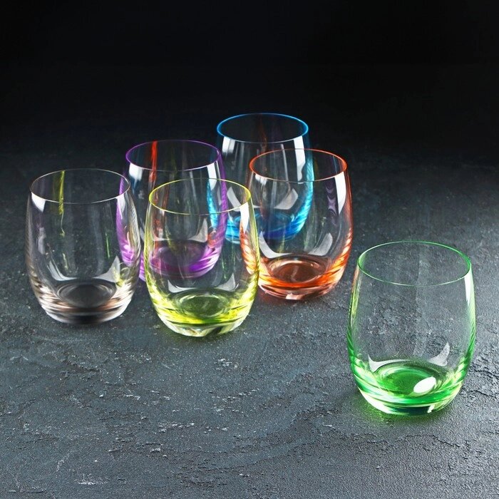 Набор стаканов для воды Bohemia Crystal «Клаб», 300 мл, 6 шт от компании Интернет - магазин Flap - фото 1