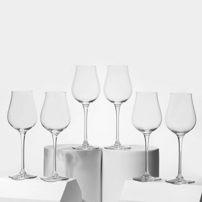 Набор стеклянных бокалов для белого вина LIMOSA, 250 мл, 6 шт от компании Интернет - магазин Flap - фото 1