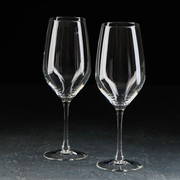 Набор стеклянных бокалов для вина «Магнум», 580 мл, 2 шт от компании Интернет - магазин Flap - фото 1