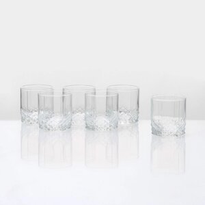 Набор стеклянных стаканов для сока Valse 250 мл, 6 шт