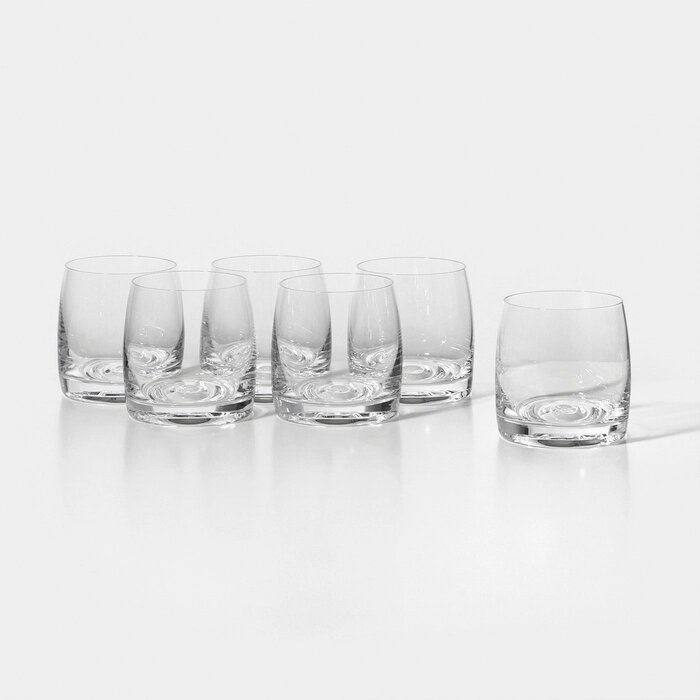 Набор стеклянных стаканов для виски PAVO AQUA, 230 мл, 6 шт от компании Интернет - магазин Flap - фото 1