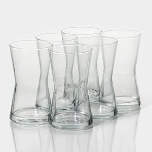 Набор стеклянных стаканов Lav «Дерин», 370 мл, 137,5 см, 6 шт