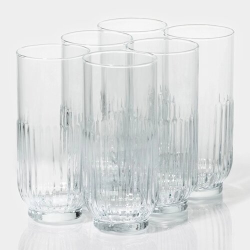 Набор стеклянных стаканов Lav «Токио», 395 мл, 6,515 см, 6 шт