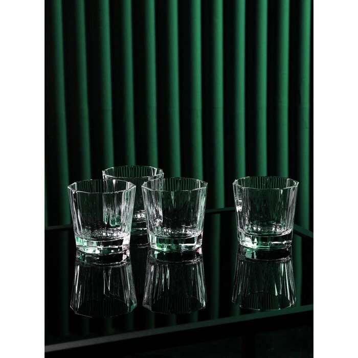 Набор стеклянных стаканов Nude «Хемингуэй», 330 мл, 4 шт от компании Интернет - магазин Flap - фото 1