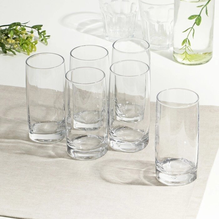 Набор стеклянных стаканов «Пикассо», 320 мл, 6 шт от компании Интернет - магазин Flap - фото 1