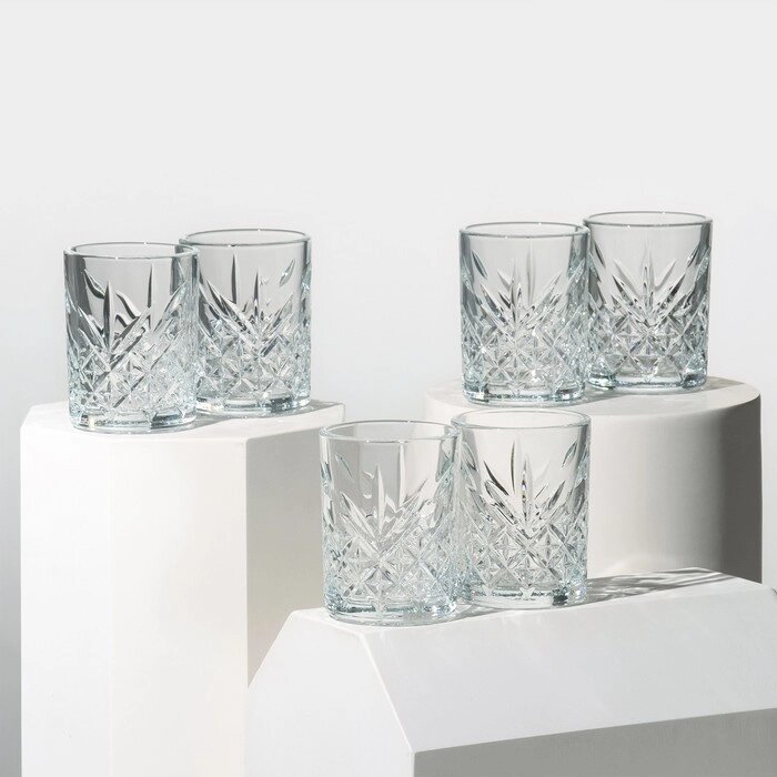 Набор стеклянных стаканов Timeless, 115 мл, 6 шт от компании Интернет - магазин Flap - фото 1