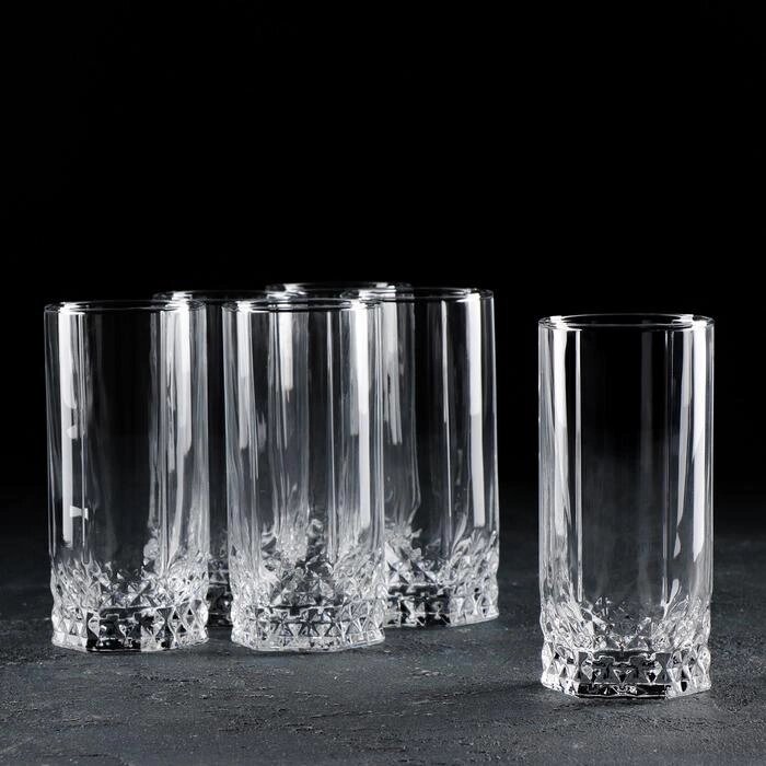 Набор стеклянных стаканов Valse, 290 мл, 6 шт от компании Интернет - магазин Flap - фото 1
