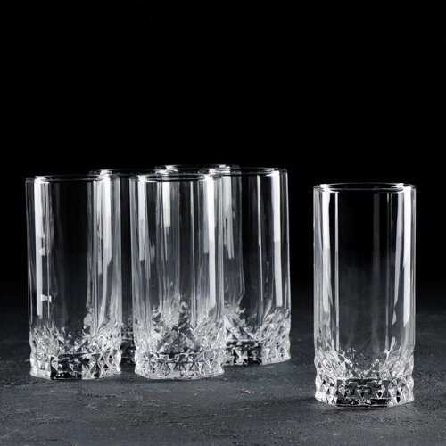 Набор стеклянных стаканов Valse, 290 мл, 6 шт