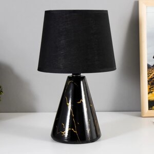 Настольная лампа "Брианна" E14 40Вт черный 32х32х52 см RISALUX