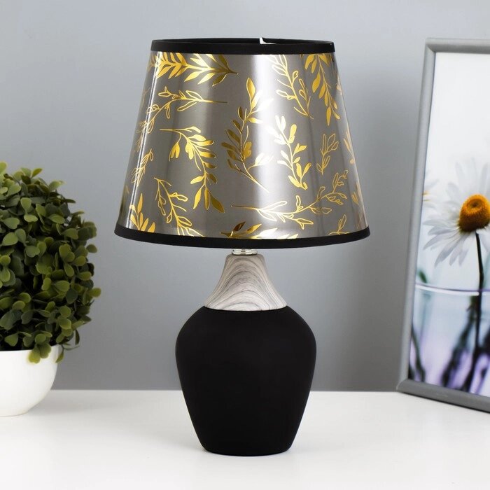 Настольная лампа "Делина" Е14 15Вт 20х20х32,5 см RISALUX от компании Интернет - магазин Flap - фото 1