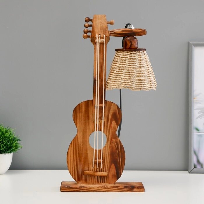 Настольная лампа "Гитара" Е12 10х20х38 см от компании Интернет - магазин Flap - фото 1