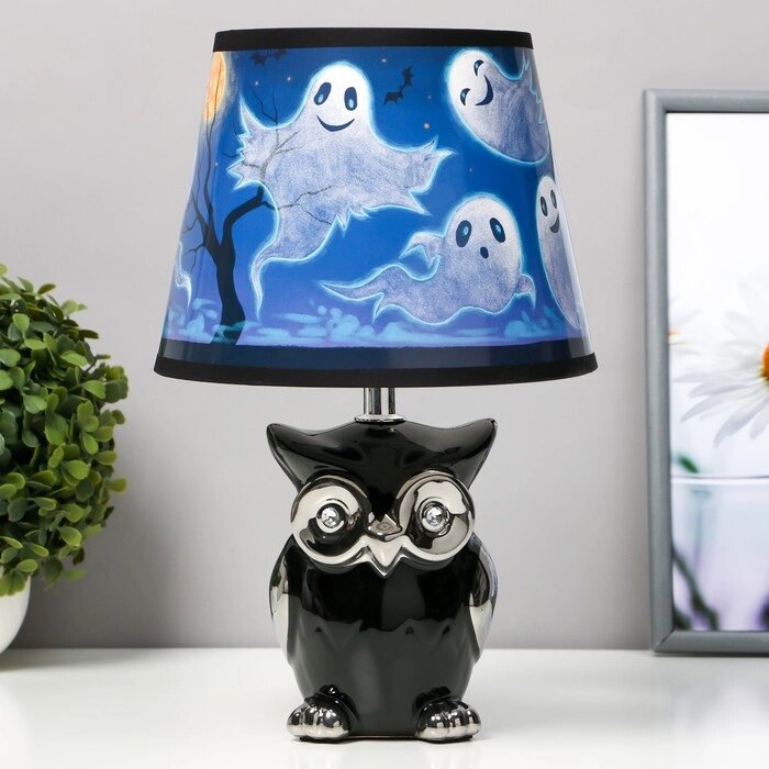 Настольная лампа "Призраки" Е14 15Вт 20х20х30 см RISALUX от компании Интернет - магазин Flap - фото 1