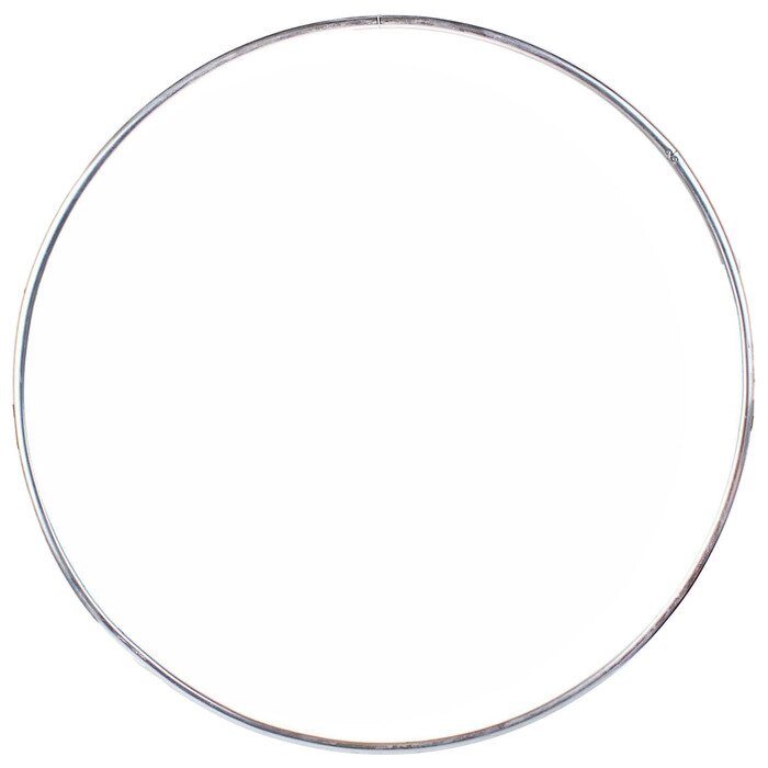Обруч для художественной гимнастики, d=60 см, цвет серебристый от компании Интернет - магазин Flap - фото 1