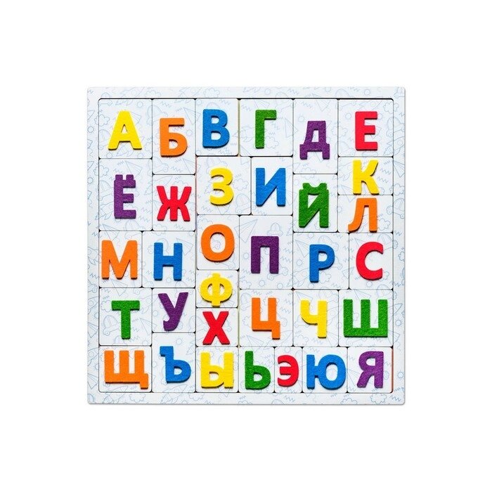 Обучающая игра «Тактильные буквы» от компании Интернет - магазин Flap - фото 1