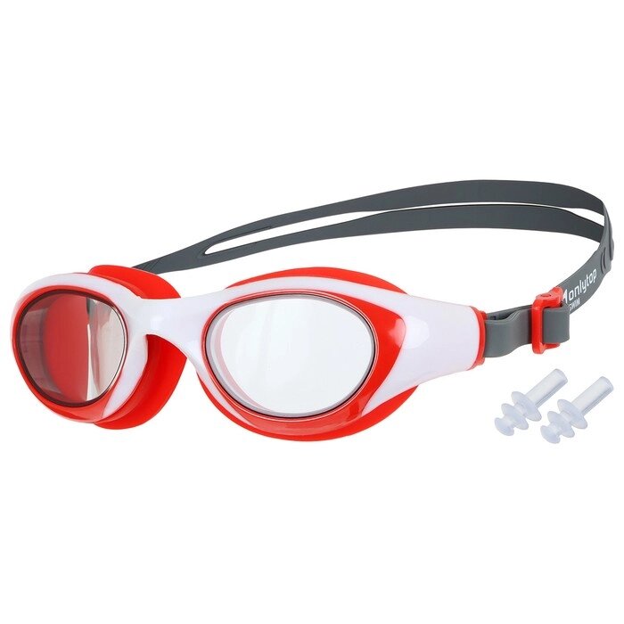 Очки для плавания ONLYTOP, беруши, UV защита от компании Интернет - магазин Flap - фото 1