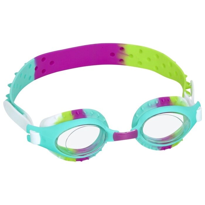 Очки для плавания Summer Swirl Goggles, цвет МИКС, 21099 от компании Интернет - магазин Flap - фото 1