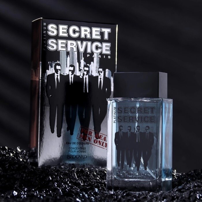 Одеколон мужской Secret Service Platinum, 100 мл от компании Интернет - магазин Flap - фото 1