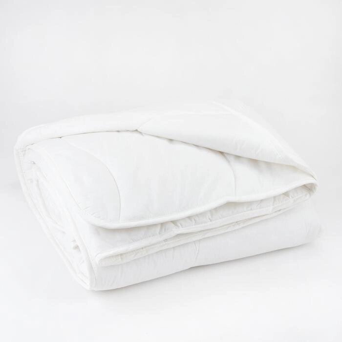 Одеяло Царские сны Бамбук 220х205 см, белый, перкаль (хлопок 100%), 200г/м2 от компании Интернет - магазин Flap - фото 1