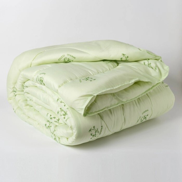 Одеяло Эконом Бамбук 172х205 см, полиэфирное волокно, 300гр/м, пэ 100% от компании Интернет - магазин Flap - фото 1