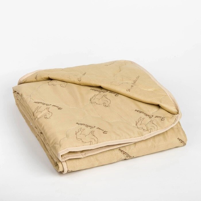 Одеяло облегчённое Адамас "Верблюжья шерсть", размер 140х205  5 см, 200гр/м2, чехол п/э от компании Интернет - магазин Flap - фото 1