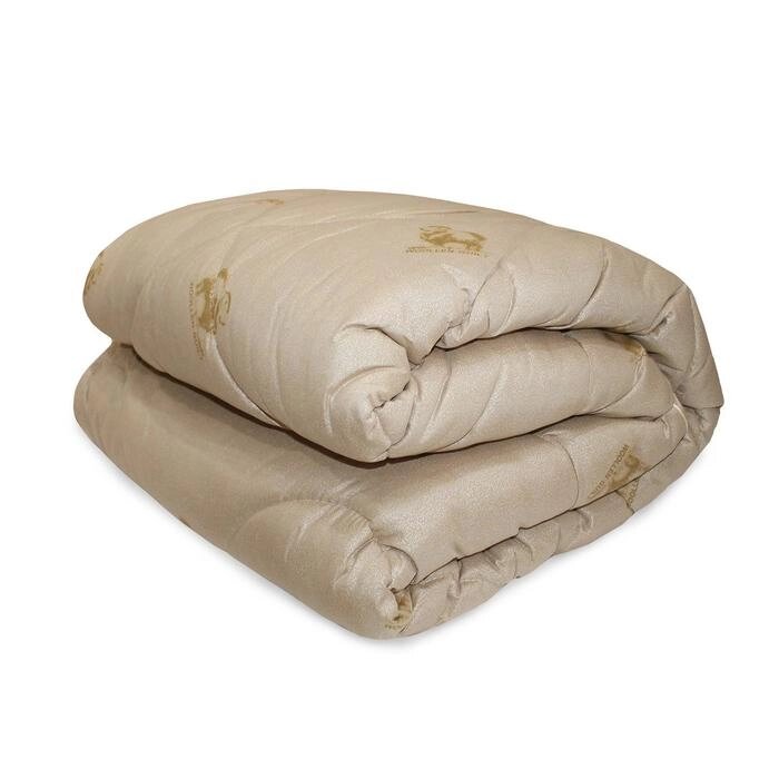 Одеяло овечья шерсть, размер 172х205 см, вес 2,1 кг тик п/э от компании Интернет - магазин Flap - фото 1