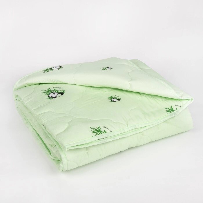 Одеяло всесезонное Адамас "Бамбук", размер 172х205  5 см, 300гр/м2, чехол п/э от компании Интернет - магазин Flap - фото 1