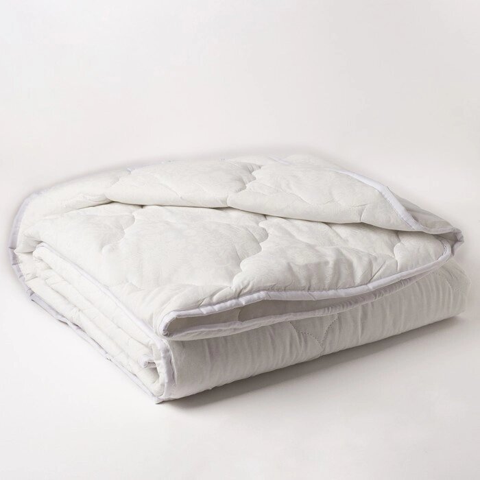 Одеяло всесезонное Адамас "Лебяжий пух", размер 172х205  5 см, 300гр/м2, чехол поплин от компании Интернет - магазин Flap - фото 1