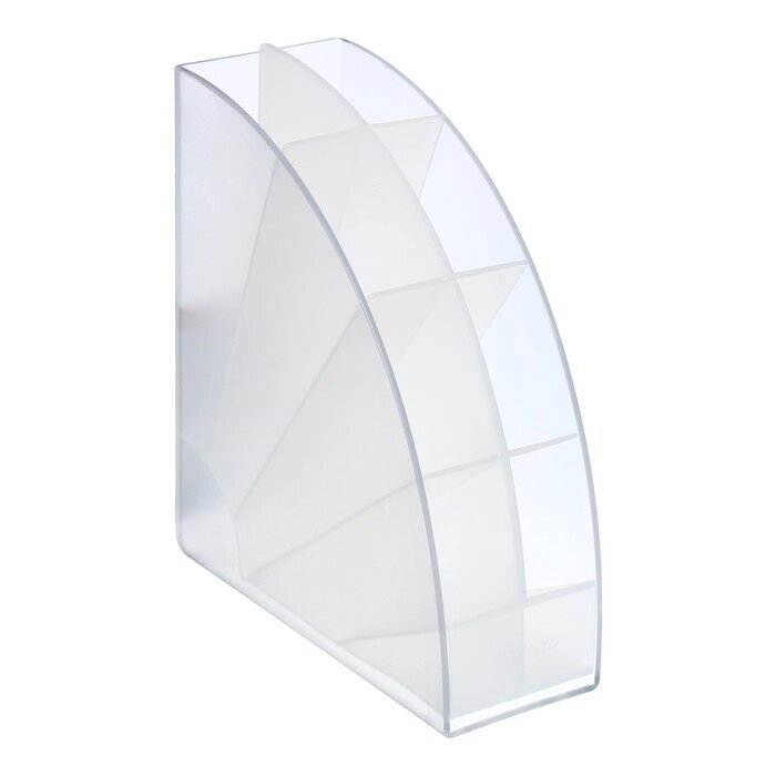 Органайзер-подставка настольный, deVENTE. Fan, 155 x 176 x 68 мм, пластик, белый от компании Интернет - магазин Flap - фото 1