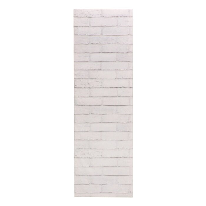 Панель для ширмы интерьерной "Кирпичная стена", 50 х 160 см (петли в комплекте) от компании Интернет - магазин Flap - фото 1