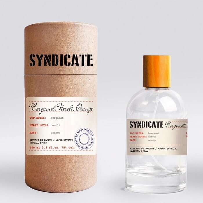 Парфюмерная вода SYNDICATE Bergamot, Neroli, Orange, 100 мл от компании Интернет - магазин Flap - фото 1