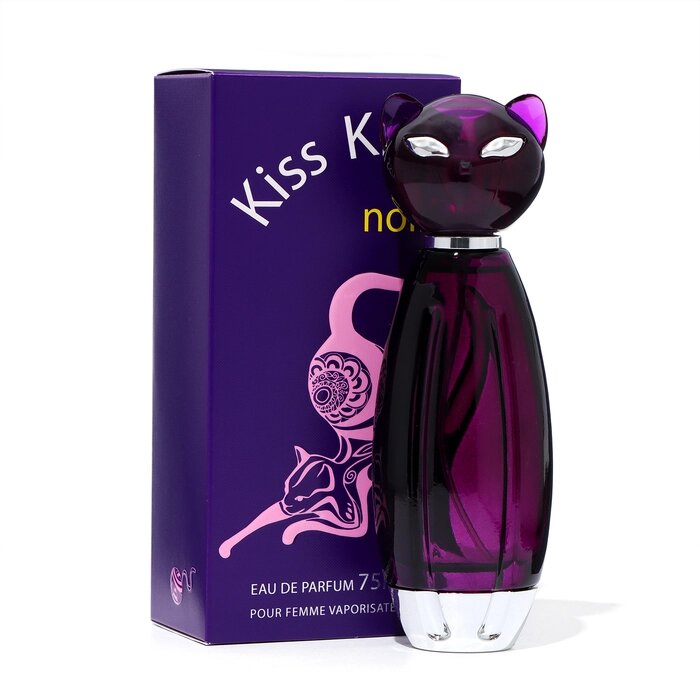 Парфюмерная вода женская Kiss Kiss Noire, 75 мл (по мотивам La Vie Est Belle (Lancome) от компании Интернет - магазин Flap - фото 1