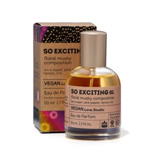 Парфюмерная вода женская Vegan Love Studio So Exciting 01, 50 мл (по мотивам Molecules Escentric 01 (Escentric