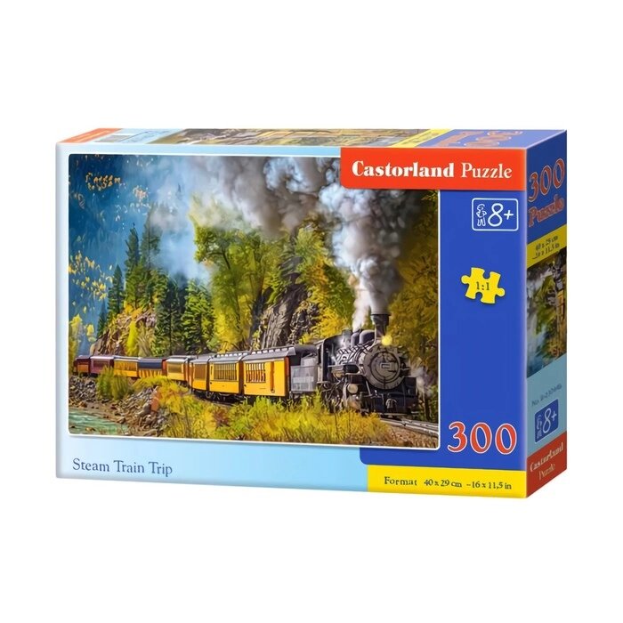 Пазл «Поезд в горах», 300 элементов от компании Интернет - магазин Flap - фото 1
