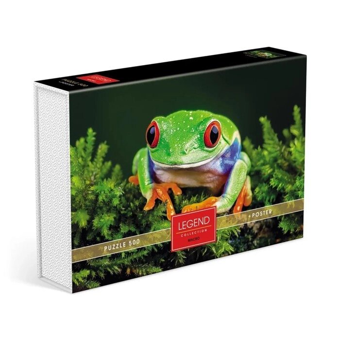 Пазлы «Царевна Лягушка» в подарочной коробке, 500 элементов + постер от компании Интернет - магазин Flap - фото 1