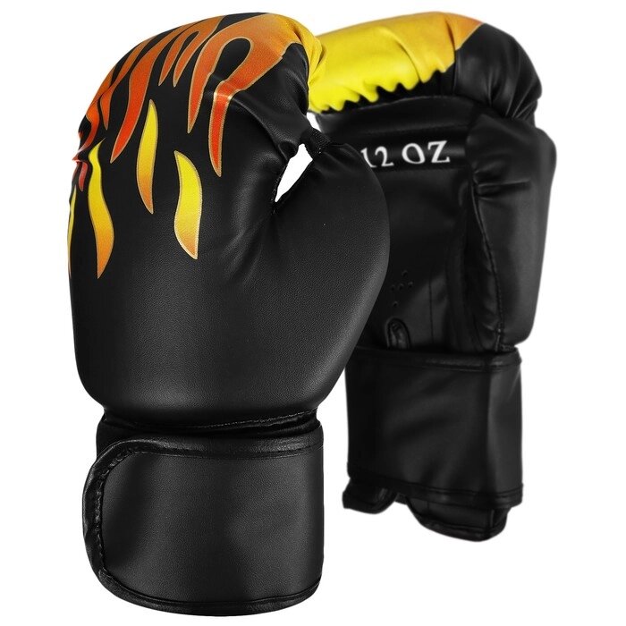 Перчатки боксёрские, цвета микс, размер 12 oz от компании Интернет - магазин Flap - фото 1