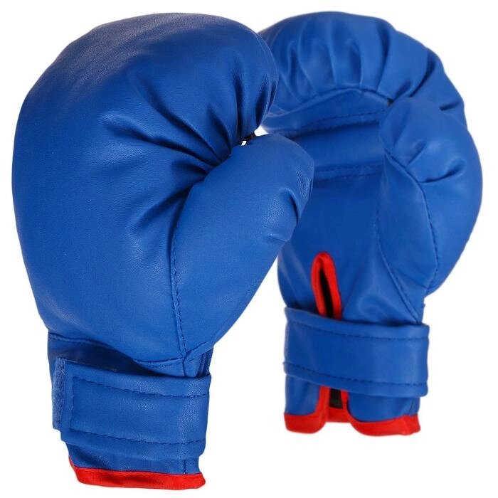 Перчатки боксёрские детские, цвет синий от компании Интернет - магазин Flap - фото 1