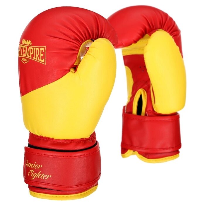 Перчатки боксёрские детские FIGHT EMPIRE, JUNIOR FIGHTER, 4 унции от компании Интернет - магазин Flap - фото 1